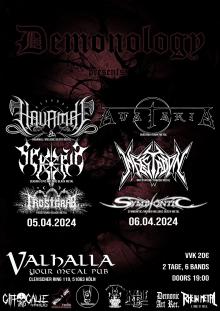 Flyer Demonology Fest Köln April 2024