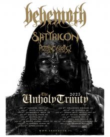 Flyer Behemoth w/ Satyricon & Rotting Christ