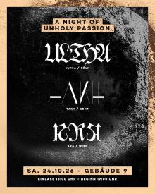 Flyer Ultha w/ Takh & Ara