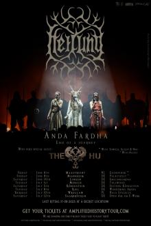 Flyer Heilung w/ The Hu