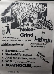 Flyer Noise-Grind in Lehnin