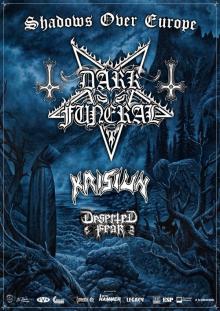 Flyer Dark Funeral w/ Krisiun & Asenblut