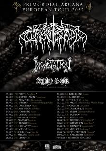 Flyer Wolves In The Throne Room w/ Incantation & Stygian Bough