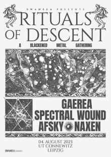 Flyer Rituals of Descent