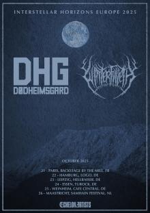 Flyer DHG w/ Winterfylleth - Live in Leipzig 2025