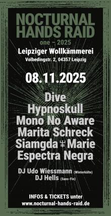 Flyer Nocturnal Hands Raid 2025