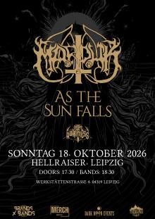 Flyer Marduk - Live in Leipzig 2026