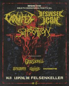 Flyer Death Dominion Festival Leipzig 2026