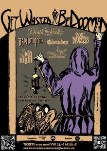 Flyer Get Wasted and Be Doomed 2025
