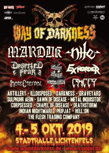 Flyer Way Of Darkness Festival 2019