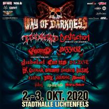Flyer Way Of Darkness Festival 2020