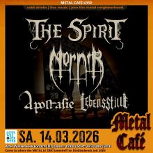 Flyer The Spirit w/ Nornir & Apostasie & Lebensstille