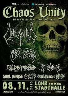 Flyer Chaos Unity Festival 2025