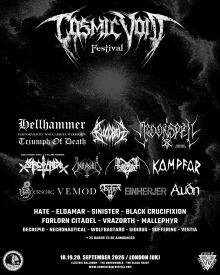 Flyer Cosmic Void Festival 2026