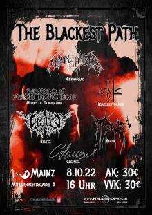 Flyer The Blackest Path I