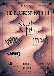 Flyer The Blackest Path III