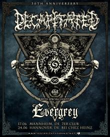 Flyer Decapitated 30th Anniversary Tour 2026