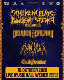 Flyer Schirenc Plays Pungent Stench - Farewell Show