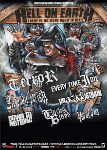 Flyer Hell on Earth Tour 2010 - Terror & Every Time I Die
