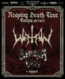 Flyer Reaping Death Tour 2010