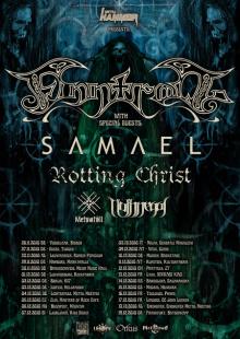 Flyer Finntroll / Samael / Rotting Christ - Tour 2010