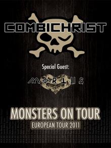 Flyer Combichrist - Monsters on Tour 2011