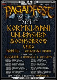 Flyer Paganfest 2011