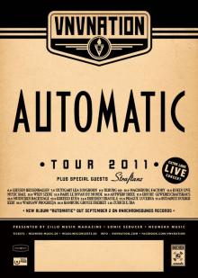 Flyer VNV Nation - Automatic Tour 2011