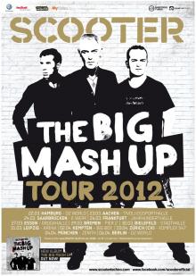Flyer The Big Mash Up Tour 2012