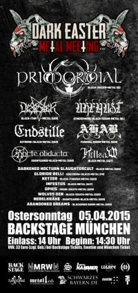 Flyer Dark Easter Metal Meeting 2015