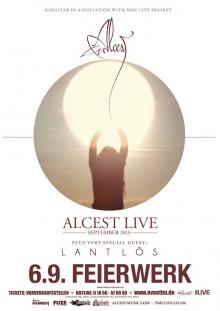 Flyer Alcest w/ Lantlos