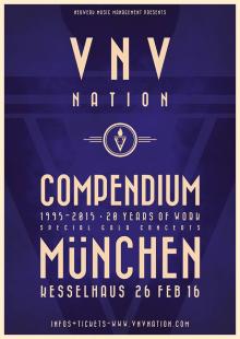 Flyer VNV Nation - Compendium Gala Event