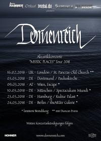 Flyer Dornenreich - Mystic Places Tour 2018 - Akustikkonzert