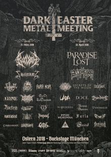 Flyer Dark Easter Metal Meeting 2018