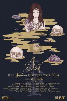 Flyer Alcest - Kodama European Tour 2018