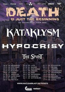 Flyer Kataklysm & Hypocrisy - Death ... is just the beginning