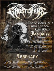Flyer Ghostemane - Euro Tour 2019