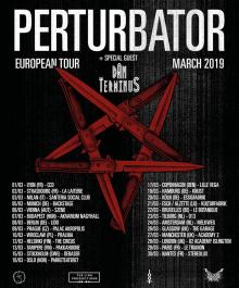 Flyer Perturbator w/ Dan Terminus - European Tour 2019