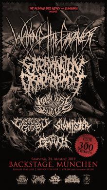 Flyer Waking The Cadaver w/ Extermination Dismemberment