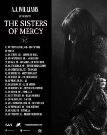 Flyer The Sisters Of Mercy - München 2019