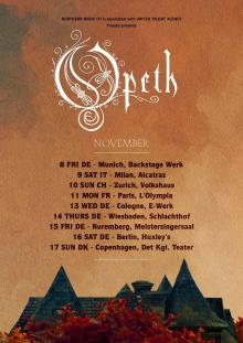 Flyer Opeth