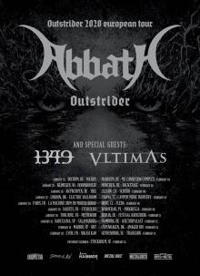 Flyer Abbath - Outstrider 2020 European Tour