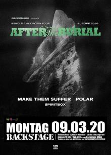 Flyer After The Burial w/ Make Them Suffer