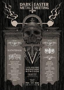 Flyer Dark Easter Metal Meeting 2020