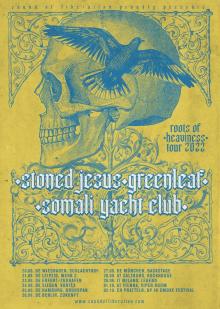 Flyer Stoned Jesus w/ Greenleaf & Somali Yacht Club