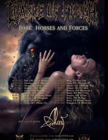 Flyer Cradle Of Filth w/ Alcest