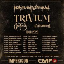 Flyer Heaven Shall Burn & Trivium Tour 2023