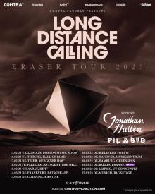 Flyer Long Distance Calling - Eraser Tour 2023