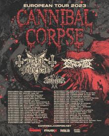 Flyer Cannibal Corpse w/ Dark Funeral