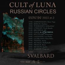 Flyer Cult Of Luna w/ Russian Circles